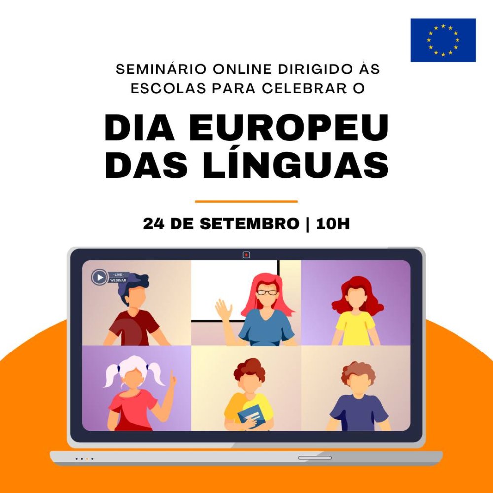 Webinar online de celebração do Dia Europeu das Línguas